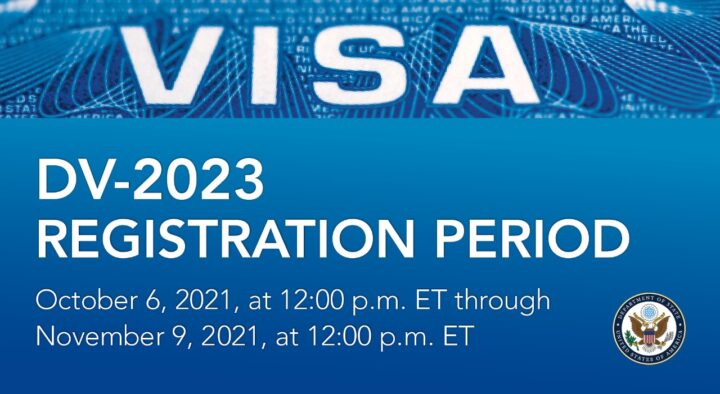Registration Now Open: US Green Card – FY 2023 Diversity Visa Lottery to United States (Free Entry)