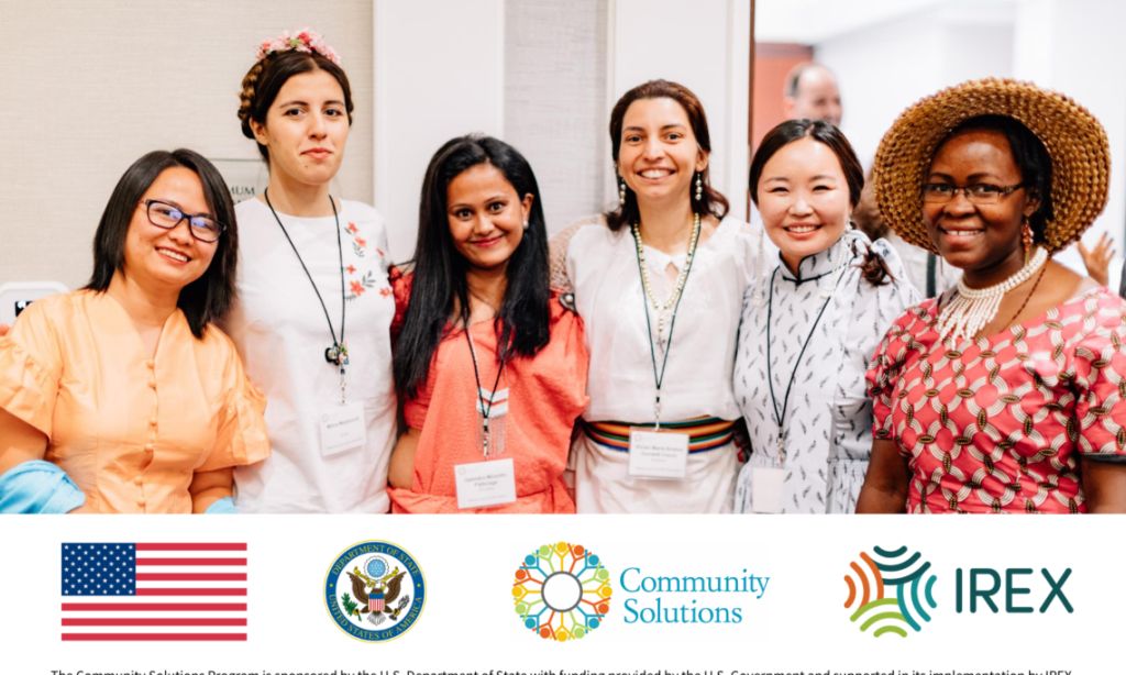 IREX Community Solutions Program 2024 (Fully Funded to the United States)